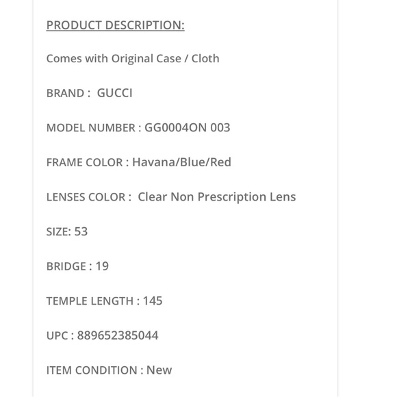 Gucci | Square Havana eyeglass frames - Picture 11 of 11